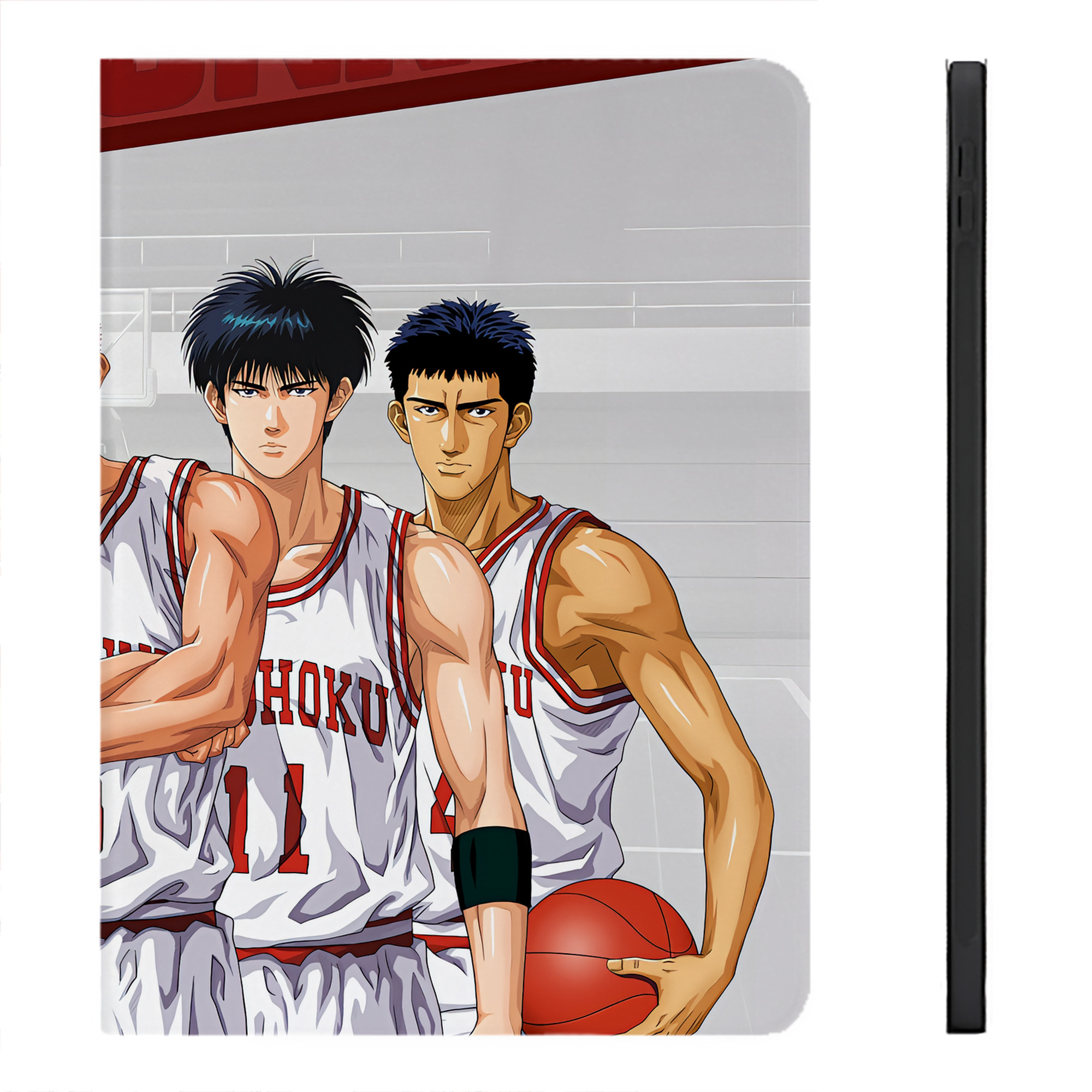 （画像用） SLAM DUNK／スラムダンク IPadケース ペンホルダー付き ブックスタイルデザイン